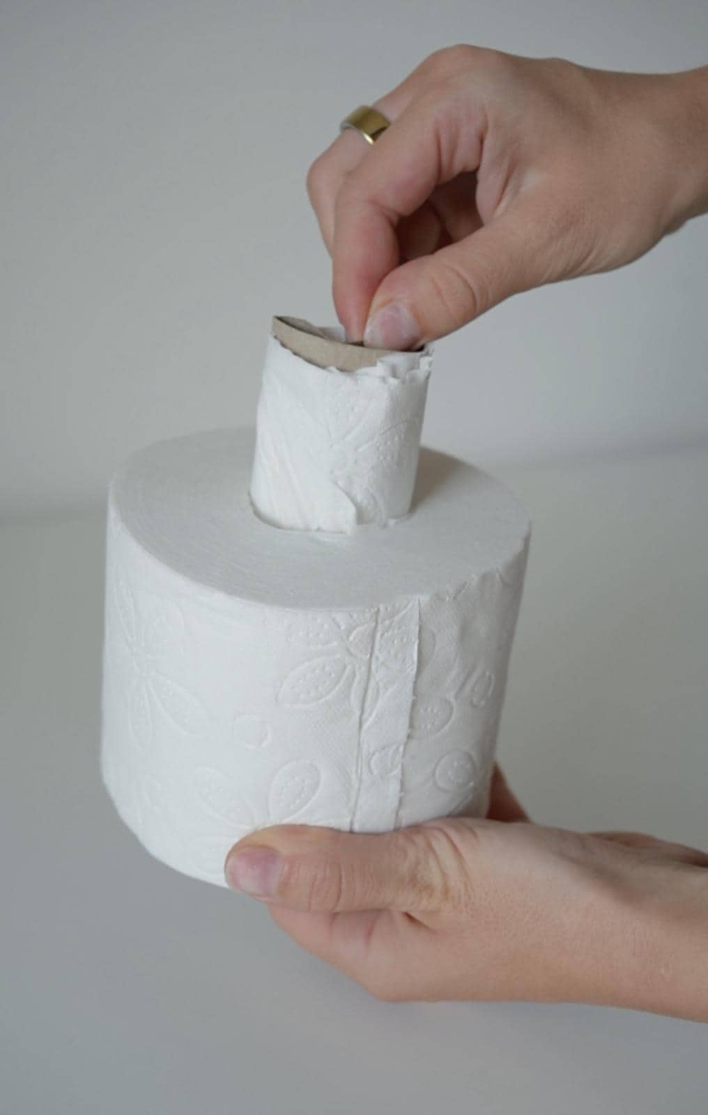 Toilet Paper Dispenser: Modern Desk & Bathroom Decor