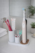 Toothbrush Holder for Oral-B & Manual Toothbrushes , Modern Bathroom Organizer
