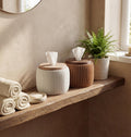 Toilet Paper Dispenser: Modern Desk & Bathroom Decor