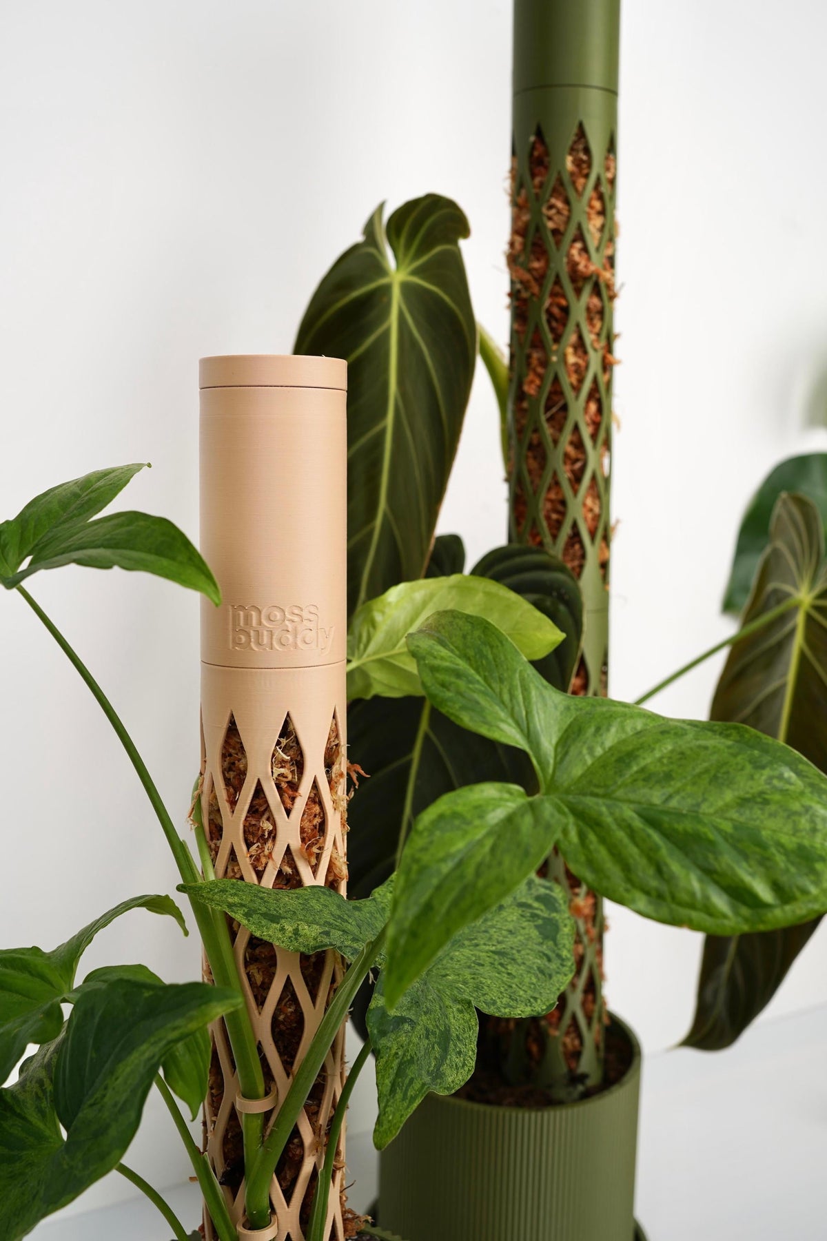 Stackable Moss Pole, Self-Watering Plant Tower, Climbing Plant Support