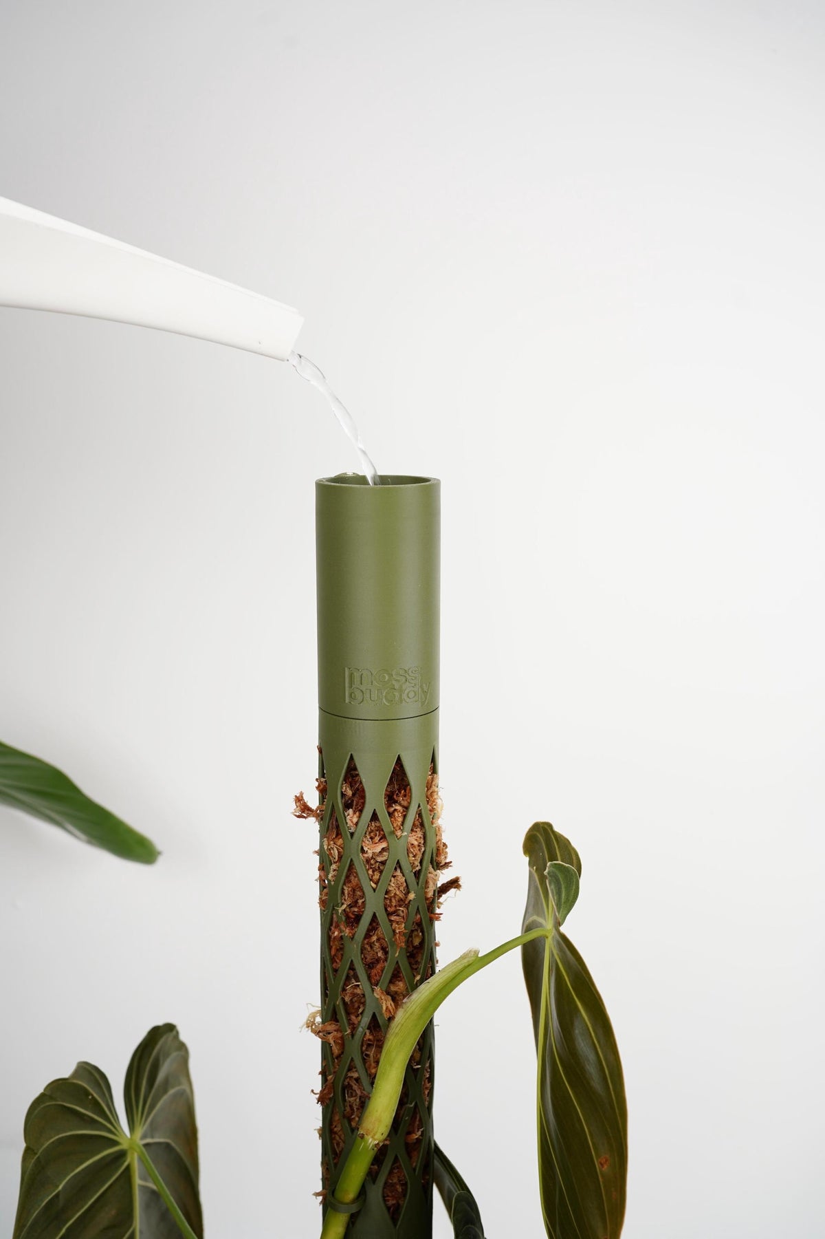 Stackable Moss Pole, Self-Watering Plant Tower, Climbing Plant Support