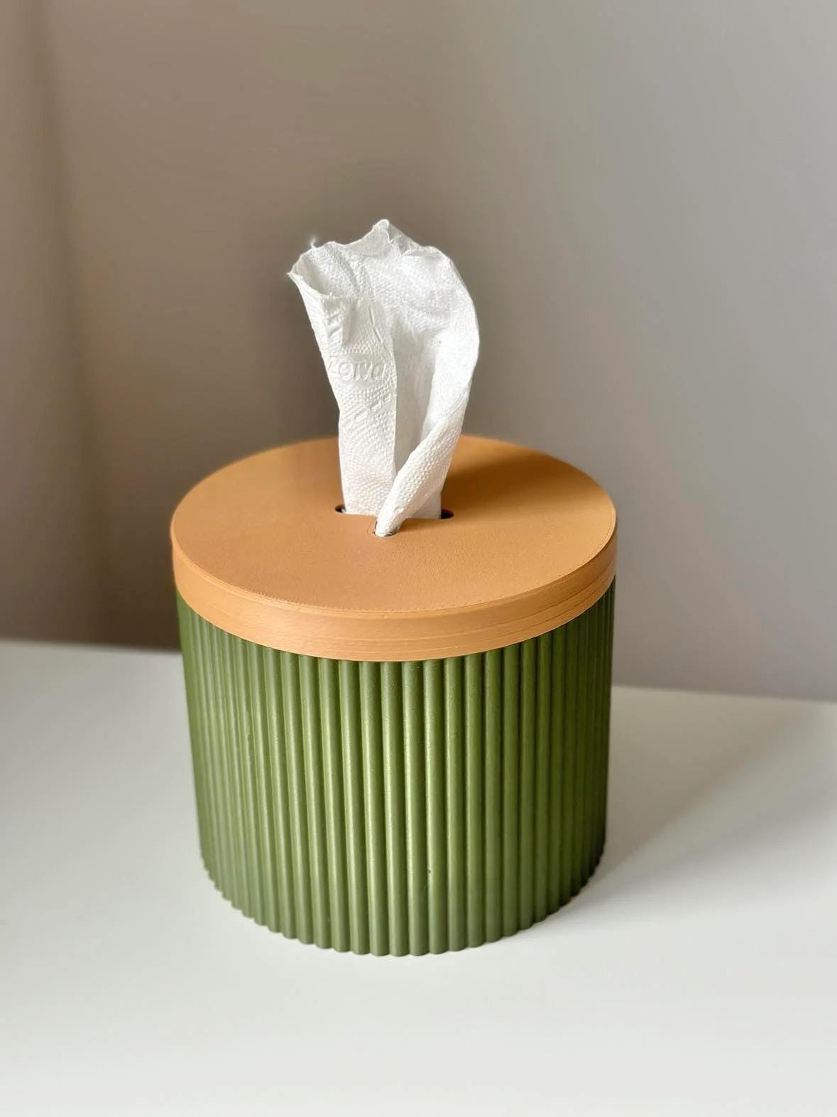 Toilet Paper Dispenser: Modern Desk & Bathroom Decor