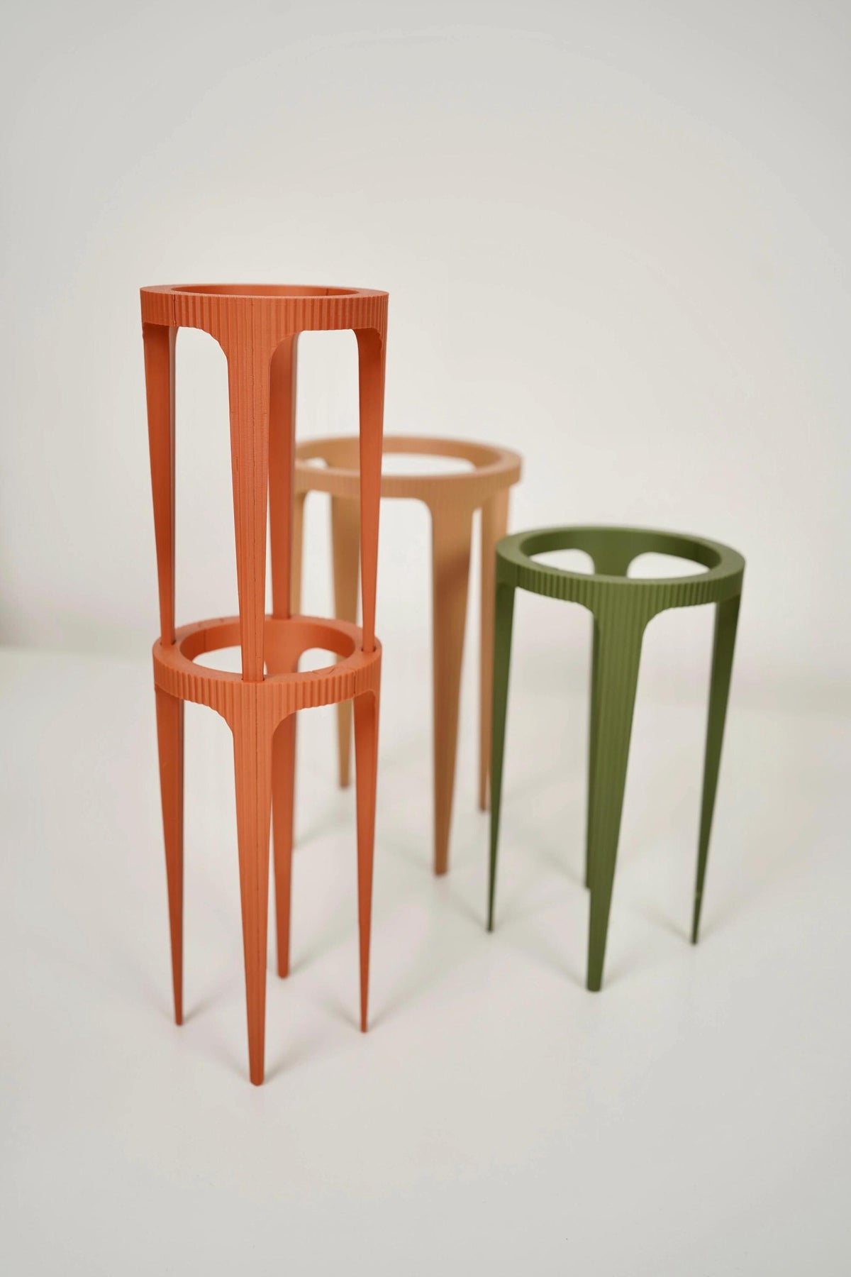 Modular Plant Pot with Support - Modern Indoor Planter with Trellis for Climbing Houseplants