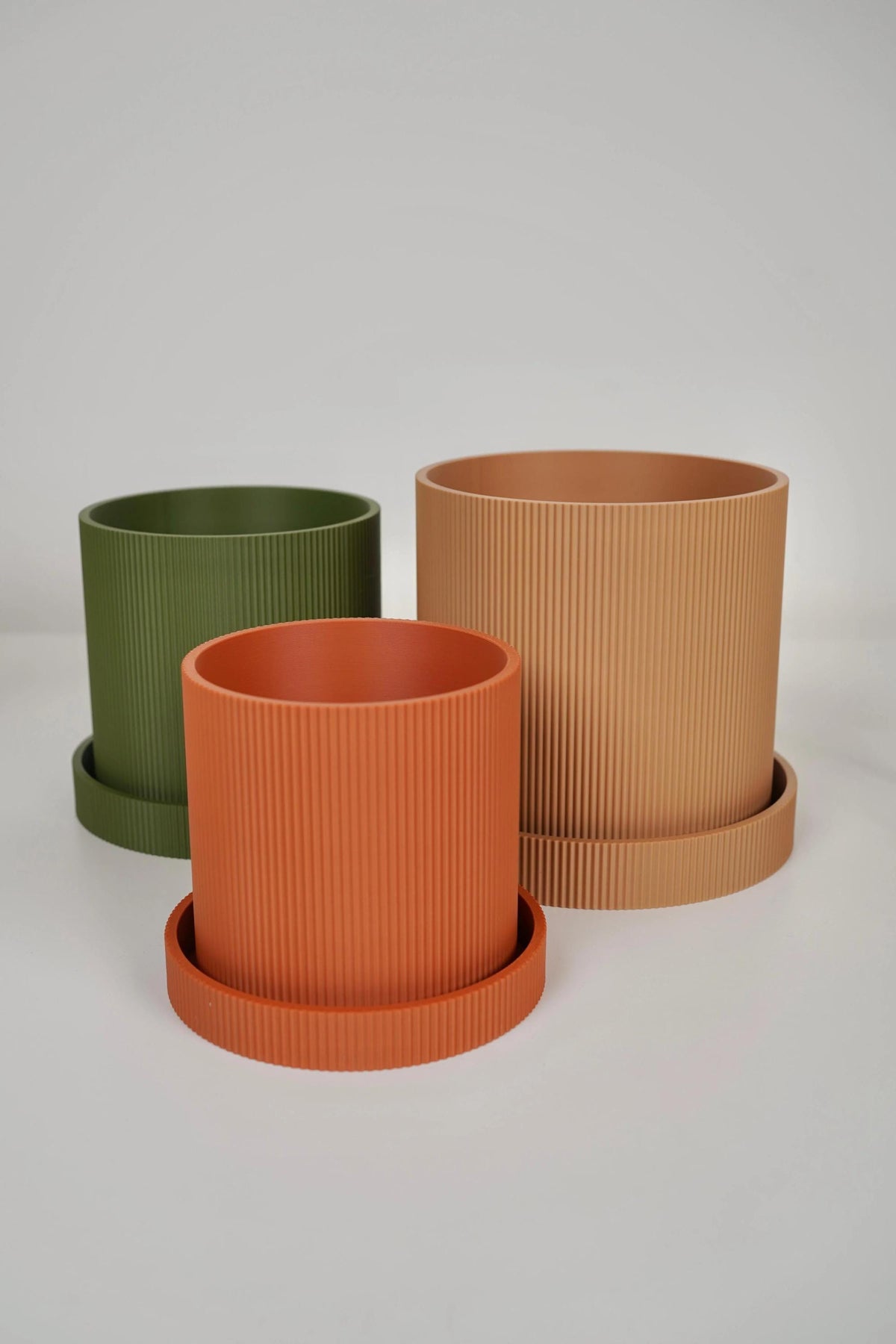 Modular Plant Pot with Support - Modern Indoor Planter with Trellis for Climbing Houseplants