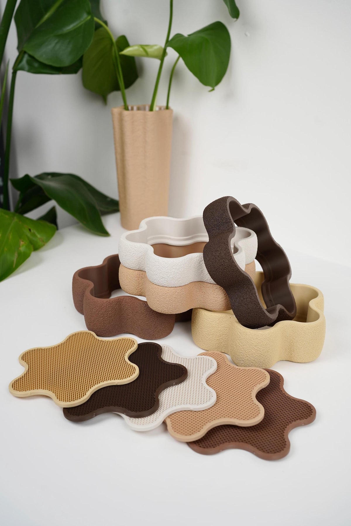 Modular Stackable Jewelry Tray Set - Fully Customizable Organizer