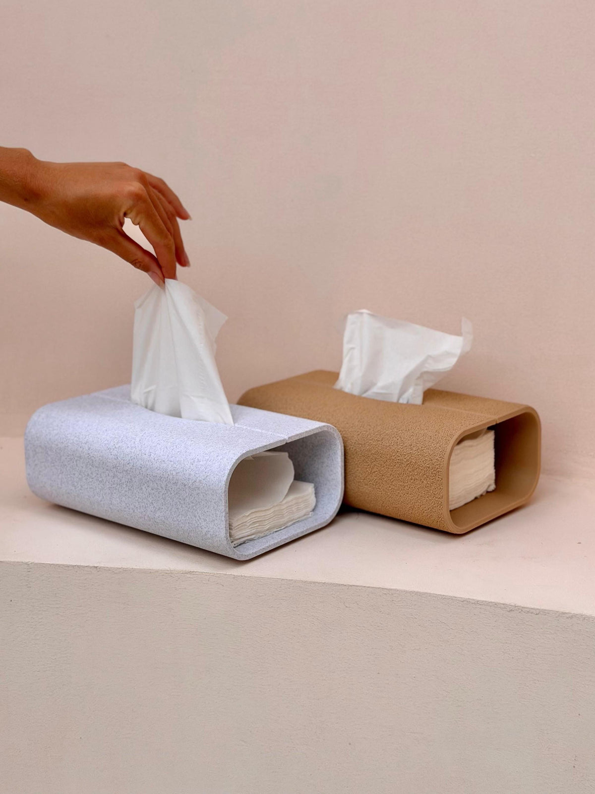 Tissue Box Holder - Minimalist Tissue Dispenser