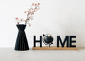 Plisse pleated Vase , Fluted Dried Flower Vase for Pampas and Preserved Stems , Scandi Table Centerpiece Decor